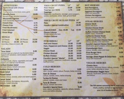 J K Hi Hat Cafe menu