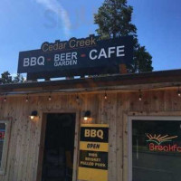 Cedar Creek Cafe Bbq inside