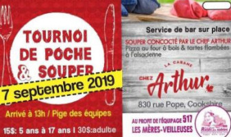 La Cabane Chez Arthur food