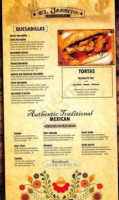 La Fonda Mexican Grill menu