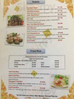 Thai Siam Cuisine menu