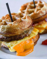 Waffles food