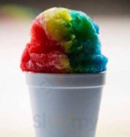 Rainbow Snow Cones food