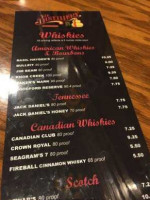 The Distillery Dewitt menu