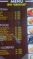 Warung Arofah food