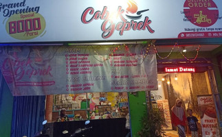 Cobek Geprek food