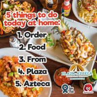 Plaza Azteca food