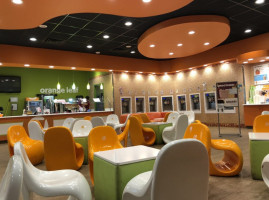 Orange Leaf Frozen Yogurt food