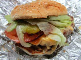 Five Guys Burgers Fries food