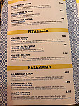 Dionisos Aribau menu