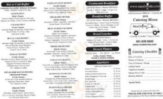 Meal Works menu