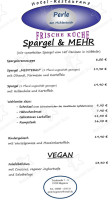 Perle am Mühlenteich menu