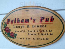 Pelham's Pub food