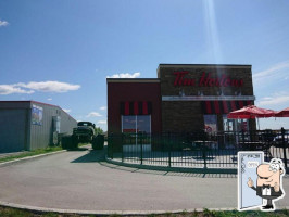 Tim Hortons Drive Thru outside