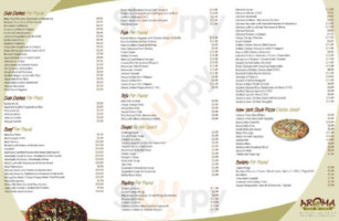 Aroma menu