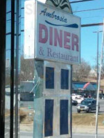 Ambrosia Diner outside