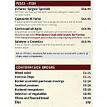 Al Forno menu