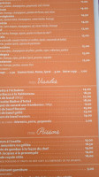 Le Jardin d'Italie menu