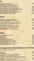 Artos Griechisches menu