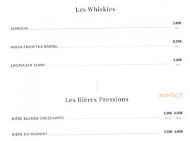 Cibeles menu