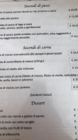 Hosterietta Di Suzan Mahsuni Ulukir S.n.c menu