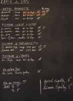 La Manufacture Des Karantes menu