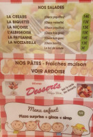 Instant de Delices menu