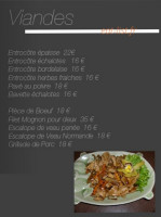 Aux Trois Mailletz menu