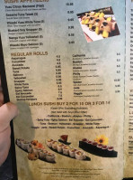 Yamato Marysville menu