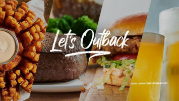 Outback Steakhouse food