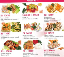 Sushi Z8 menu