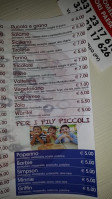 Pizzeria Da Leo menu