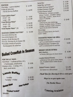 Burger Barns Smokehouse-n-dads menu