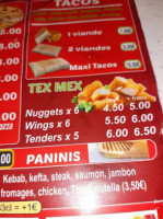 City Kebab menu