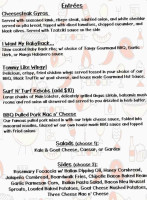 Fortune Cafe menu