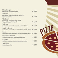 De Cicco Trattoria Pizzeria menu