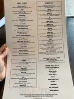 Red Brick Kitchen menu