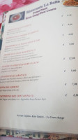 Pizzeria La Baita menu