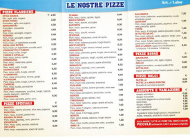 Pizzeria D'asporto Ars Et Labor Vigarano Mainarda Fe menu