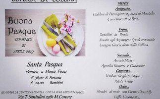 Osteria La Collina food