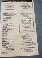 Snitz Creek Brewery menu