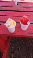 Rainbow Snow Cones food