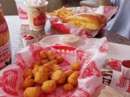 Freddy's Frozen Custard Steakburgers food