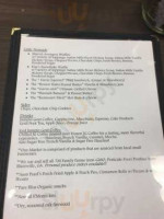 Nomad Market menu