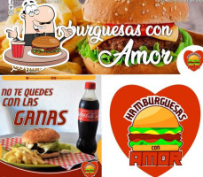 Hamburguesas Con Amor food