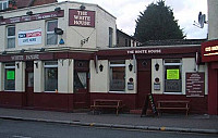 The White Horse outside