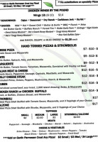 Cousin Basils Restaurant Bar menu