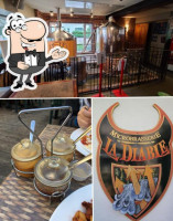 La Diable Microbrasserie food