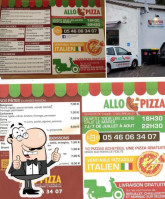 Allo Pizza menu