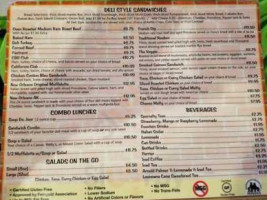 Welty's Deli And Catering menu